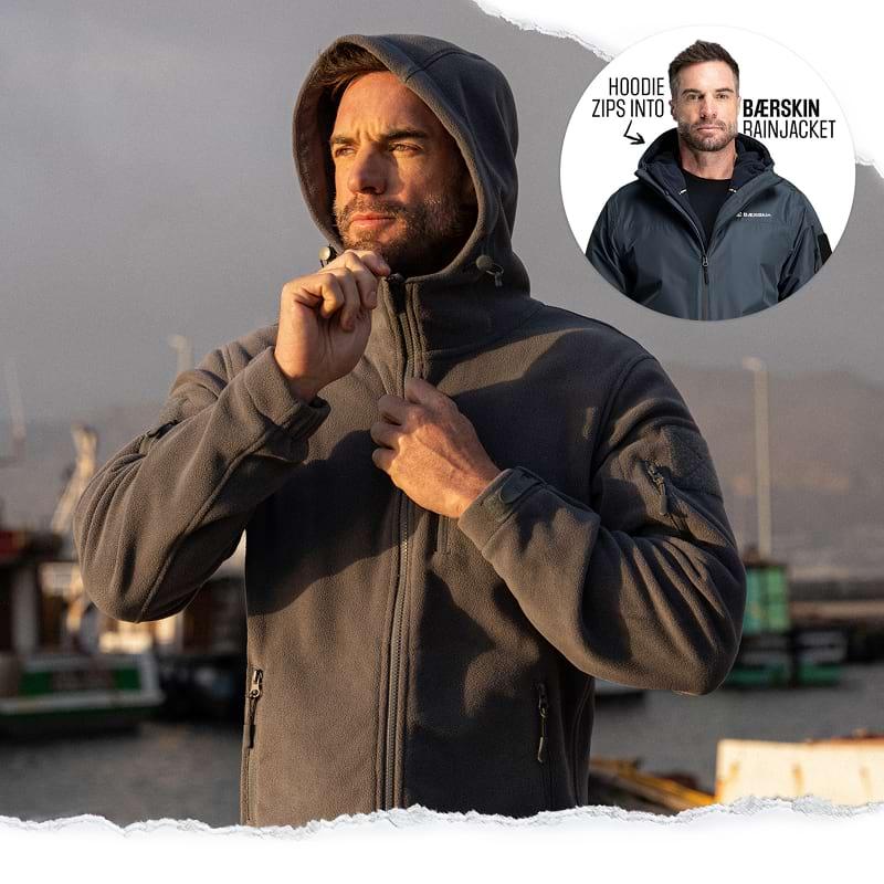 Regular Fleece Can't Do Stuff Outdoors. Wear a BÆRSkin.